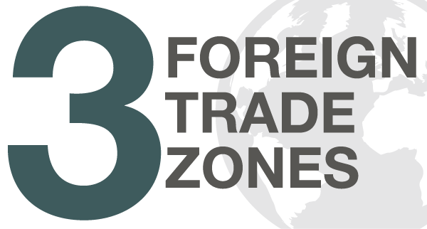 3 Foreign Trade Zones (#88 Great Falls, #187 Toole County and #274 Butte-Silver Bow)